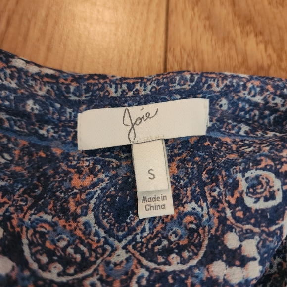 Joie Aidee Silk Mini Dress- S - Picture 2 of 14